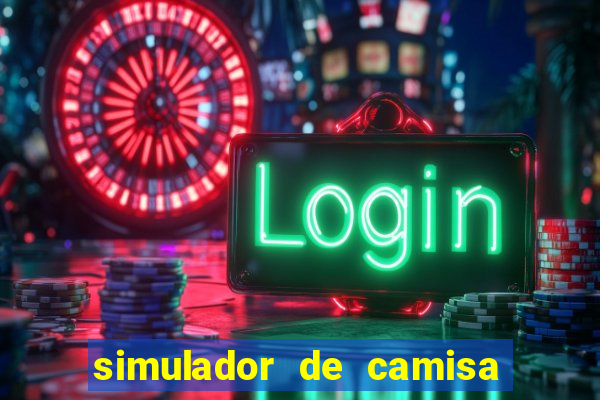 simulador de camisa de time